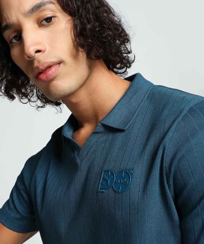 Image of PUMA Men's Polyester Regular Fit T-Shirt
