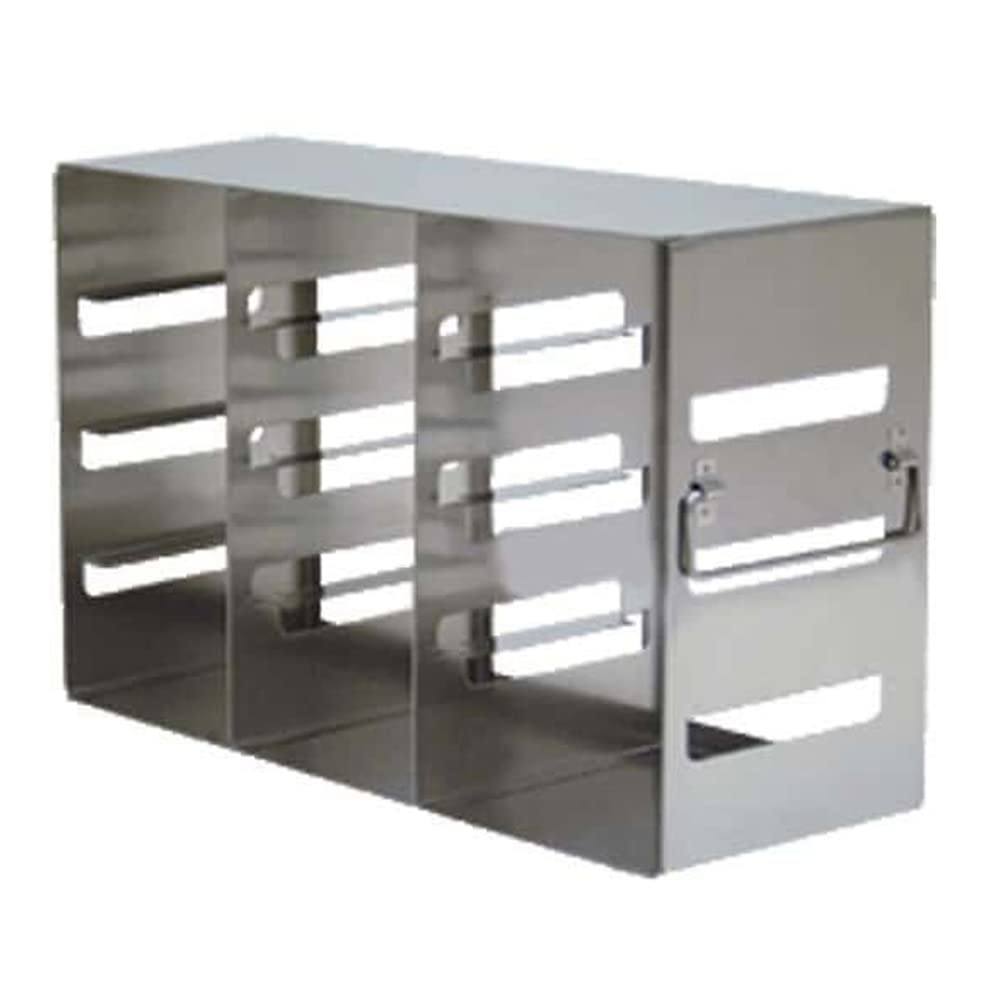 Argos Technologies RFE342A Upright Freezer Eco-Rack for 2" Boxes, 3 x 4 mL Capacity, 12 Boxes, 16-5/16" x 8-7/8" x 5-1/2"