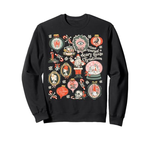 Scary Christmas Victorian Gothic Ugly Christmas Sweater Swea