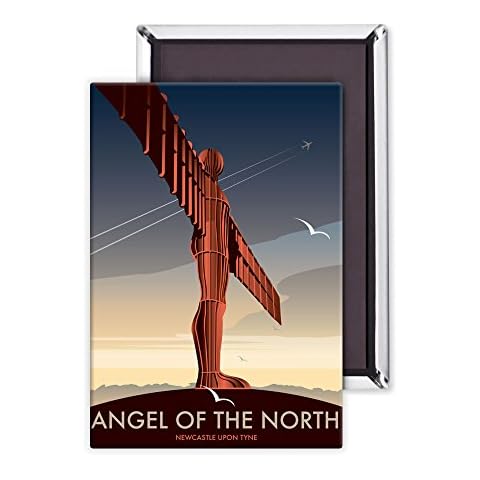 art247 Angel of the North Fridge Magnet Cover