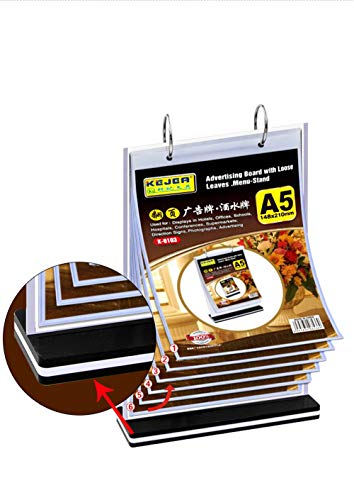 A5 Acrylic Plastic Folder, Photo, Menu, Marketing Rack, T-Shaped Document And Signage Display Stand, Installation Notice Document Signage, Indoor Or Outdoor Suction Cup Advertising Signage, Business H #TOP2