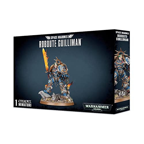 Figurine Space Marine Roboute Guilliman Warhammer 40k Games Workshop pour collectionneurs