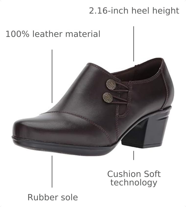 Image of Clarks Women's Emslie Warren Zipper Ankle Boot