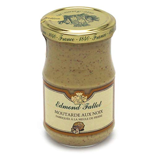 EDMOND FALLOT Moutarde aux Noix du Périgord Bocal 210 g Cover