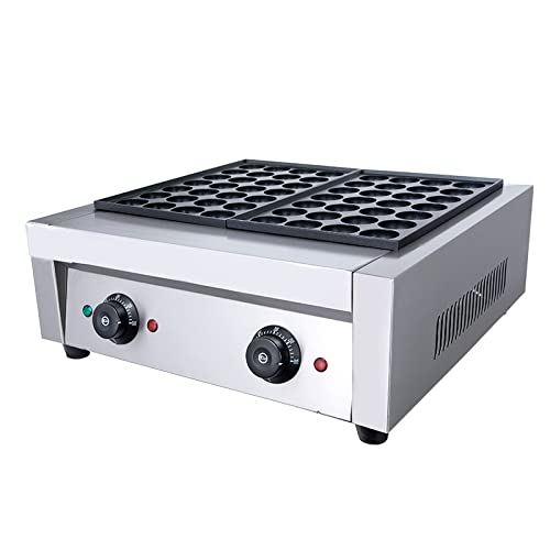 Máquina de Takoyaki con Control Doble de Temperatura 56 Agujeros