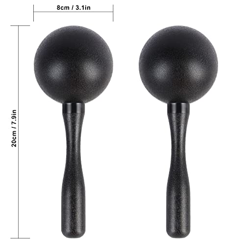 image for EASTROCK Maracas Shaker Rattles ABS Sand Hammer Hand Percussion Rattle