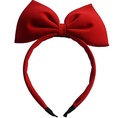 Red Huge Hair Band Bow Headbands Headdress for Halloween Christmas Party and Cosplay Hair Accessories