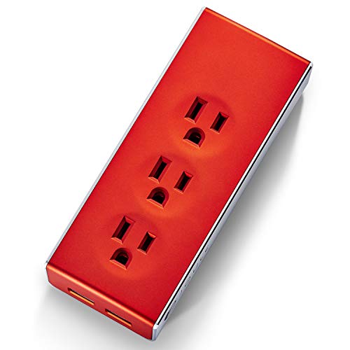 Exclusive Discount 70% Price  Joule Surge Protector Power Strip with 3 Outlets and 2 USB Ports – Portable for Travel, Hotel, Home, and Office Use