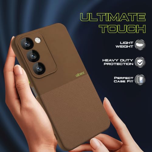 Image of AIBEX Premium Back Cover Case Compatible for Realme 16X 5G / Realme P4R 5G / Realme Narzo 100X 5G | Scratch & Drop Tested Shockproof Matte Texture Case with Soft Microfibre Lining Slim Fit