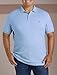 Nautica Men's Big-Tall Classic Fit Short Sleeve Solid Soft Cotton Polo Shirt Shirt, Deep Anchor Heather, 1X Big
