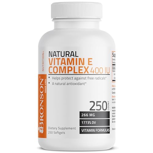 Bronson 71B Natural Vitamin E Complex 400 I.U. Supplement  cover