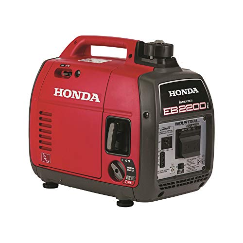 Honda 663530 EU2200i 120V 2200-Watt 0.95 Gallon Companion Portable Inverter Generator with Co-Minder