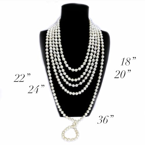 .925 Sterling Silver 7-8mm Akoya cultured semi baroque pearl necklace3