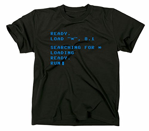 C64 Loading Screen T-Shirt XXL schwarz