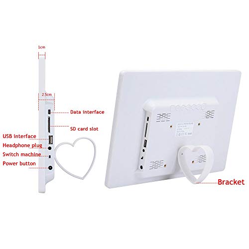 SHU XIN 13,3 Zoll IPS voller Betrachtungswinkel WiFi digitaler Fotorahmen HD elektronisches Fotoalbum Android Touch All… – Bild 4