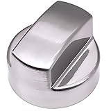 Wolf Range Hood Knob Replacement 811195 805328 KIP5D44 5D44 B002MFNQ34 Ventilation Hood Knob for Sub-Zero Wolf (Silver)