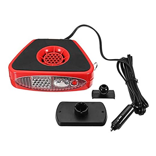 12 V 150 W bärbar bilvärmare fläkt, skåpbil båt värmare avfrostning värmande kylfläkt