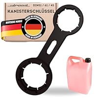 ULROAD 3in1 Doppelseitiger Kanisterschlüssel DIN 51 61 45 - dein idealer Helfer zum einfachen Öffnen von 5/10/20/25/30 Liter Kanistern Tool