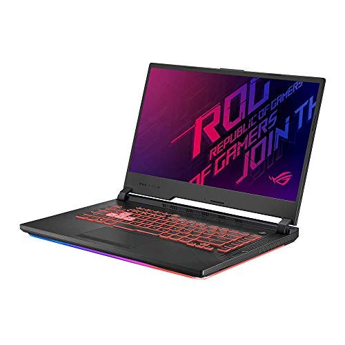 2020 ASUS ROG Strix G 15.6" FHD LED Gaming Laptop Computer, Intel Core i7-9750H, 16GB RAM, 1TB HDD+256GB SSD, Backlit Keyboard, GeForce GTX 1650 Graphics, HDMI, Win 10, Black, 32GB Snow Bell USB Card