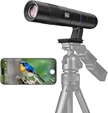 45X Wireless Digital Telephoto Lens, High Power HD Electronic Telephoto Phone Lens with 2.4G Wi-Fi App Connect, 1500mAh Battery for Birdwatching, Watch Concerts, Watch Match, Moon Viewing