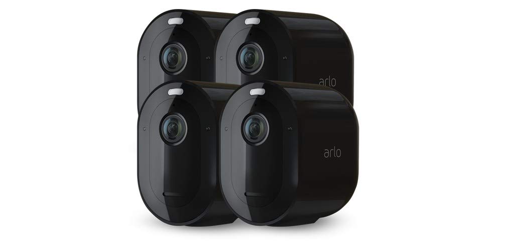 Foto 2 de Arlo Pro3 - Kit 4 Cámaras de Vigilancia WiFi 2K, Foco y Sirena Integrados, Exterior/Interior