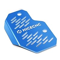 NICECNC Blaue hintere Hauptzylinder-Schutzabdeckung, Compatible with Yamaha Raptor 700 YFM700 2013 2015-2024, Raptor 700 YFM700R 2006 2007 2008 2014, YFZ450R 2009-2024, YFZ450X 2010 2011 Siehe
