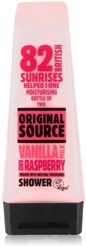 Original SourceVanilla & Raspberry Shower 250Ml- Pack Of 3