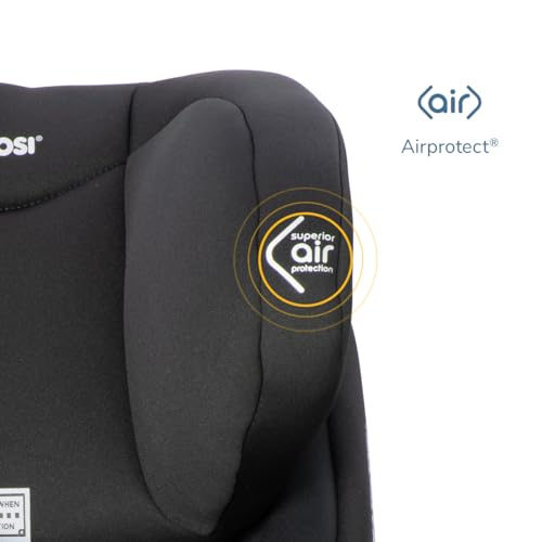 Maxi-COSI Nova LX Convertible Car Seat -Onyx- Newborn to 4 Years, Extended Rearward Facing to 30 Months, Air Protect Technology, Wicking Fabric, ISOFIX Compatible, Plush Newborn Insert - Image 4
