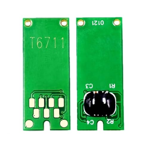 Chip T6711 de mantenimiento contra bloqueo de depósito lleno para Epson WF-3010 y WF-3520