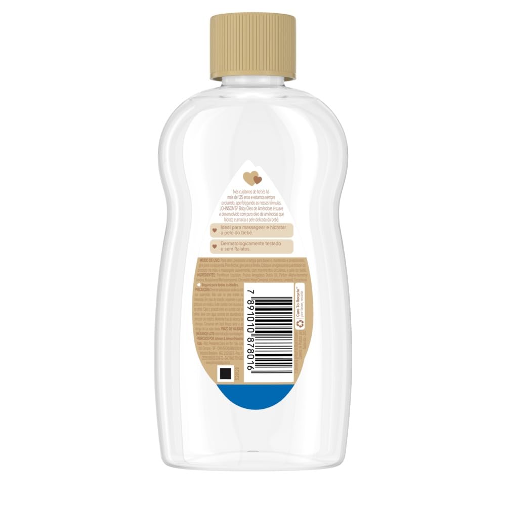 Óleo Hidratante De Amêndoas Johnson’s Baby 200ml em promoção! Veja a oferta e mais achadinhos de Óleos Corporais 3 Hoje é o melhor dia para comprar Óleo Hidratante De Amêndoas Johnson’s Baby 200ml com aquele preço maroto! Promoção! Aproveite a oferta! 3
