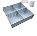 12" x 4" Deep Multisize Cake Pan With Extra Set Of Dividers - 4 Dividers Total - By H&L DesignWare