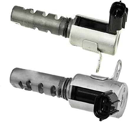 Right Left 2PCS Camshaft Position Solenoid Timing actuator Oil Control Valve V6 3.0L 3.3L Compatible with 99-09 ES300 04-06 ES330 RX300 RX330 Camry 06-08 RX400h 02-10 Highlander Sienna Solara Avalon