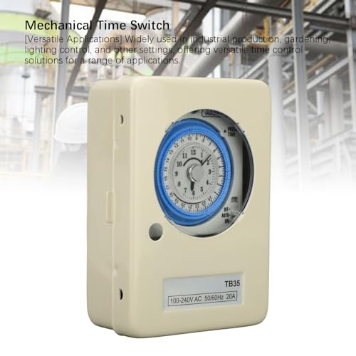 Minuterie mécanique SPST batterie extérieur étanche programmateur 24h