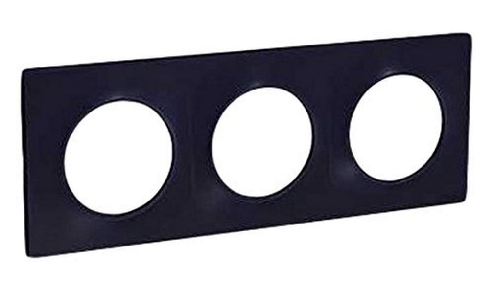 Schneider Electric Odace STYL Plate, Black, SC5S54C706