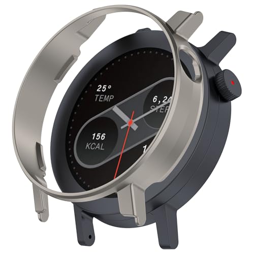 for CMF Watch Pro2 ケース 保護ケース PC製ケース Watch Pro2 保護カバー 軽量 装着簡単 耐衝撃 擦り傷防止 スマートウォッチアクセサリー for CMF BY NOTHING Watch Pro2 ケース カバー (チタン