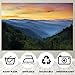 Fabric 7x5ft Mountain Sunrise Landscape Backdrop Great Smoky Mountains National Park Sunset Natural Scenery Photography Background Wall Decor Mural Photo Booth Props