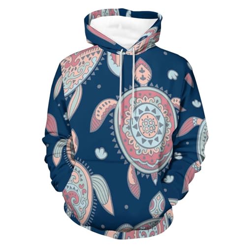 Sweatshirt tortue UMENG pour vos moments de détente et sorties urbaines