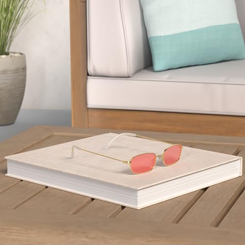 Armear Small Metal Frame Square Sunglasses Non Polarized Lens2