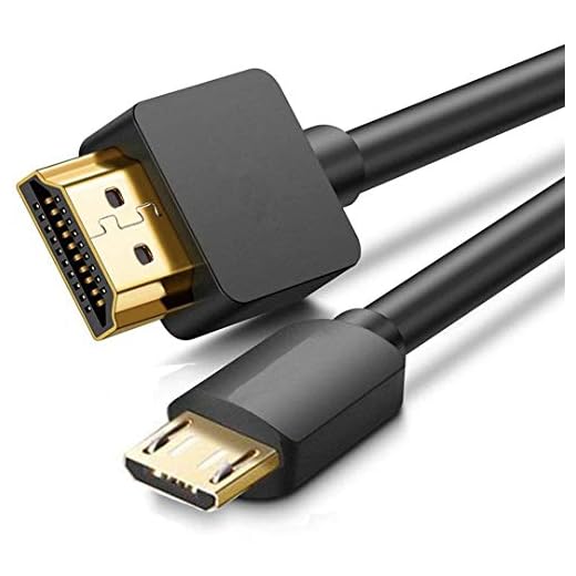 HDMI to Micro USB Cable, 1.5M/ 5ft HDMI Male to Micro USB Male Data Charging Cord Converter Connector Cable