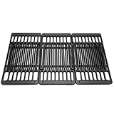 Tmozyar Cast Iron Cooking Grill Grates Replacement Adjustable Universal Extends from 14' to 20' Long, 8' Wide Each Adjust Expandable Cooking Grill Grids (3pack)