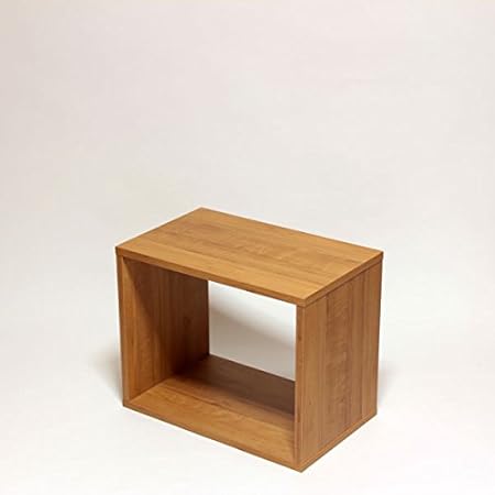 Amazon 積んでbox カラーボックス 幅50 奥行き30 高さ40ｃｍ カントリー調 ブラウン 積んでbox オープンシェルフ ラック