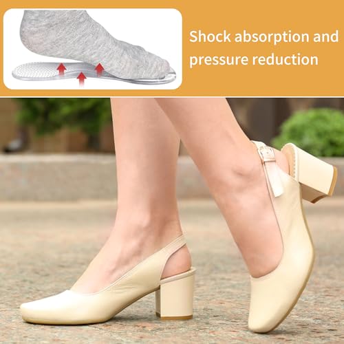 Image of SooGree 2 Pairs Gel Arch Support Cushion Insoles Adhesive Silicone Flip Flop Thong Inserts Invisible Slim Inserts Pain Relief Anti-Slip Shock Absorption Plantar Fasciitis