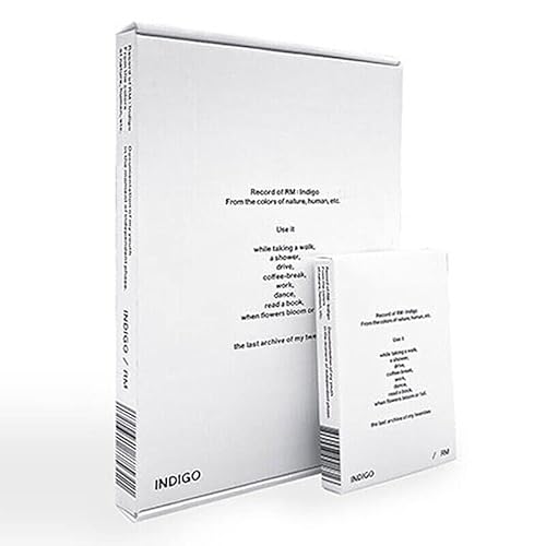 BTS RM INDIGO Album ( BOOK EDITION Ver + POST CARD EDITION WEVERSE Ver ) K-POP SEALEDのサムネイル