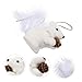 GOOHOCHY Delicate Xmas Squirrel Pendant Foam Tree Decoration Realistic Simulation Squirrel