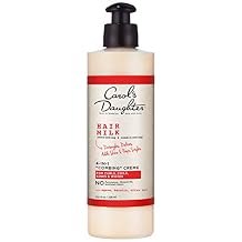 Carols Daughter Hair Milk 4 in 1 Combing Creme for Curls, Coils and Waves, with Agave and Olive Oil, Hair Detangler, Curl Cream, 8 fl oz