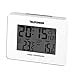Produktbild TELEFUNKEN Temperaturstation mit Funkwecker und Funk-Außensensor, Plastik, FTS-40 weiß, 10 x 7.5 x 3.5 cm