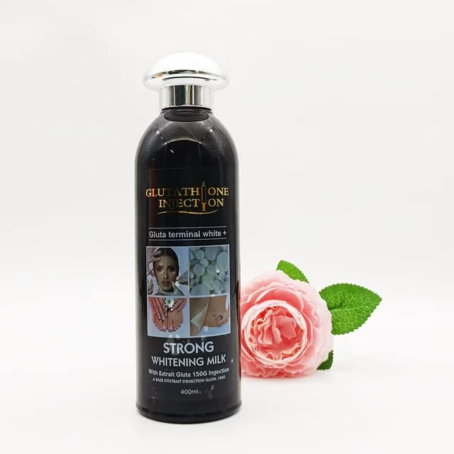 glutathione strong whitening milk Glutathione milk with gluta extract 150G injection, strong whitening 400ml  : Amazon.ie: Beauty