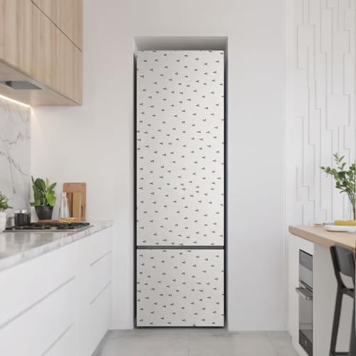 Autocollant porte réfrigérateur 60x190 cm à motif flèches