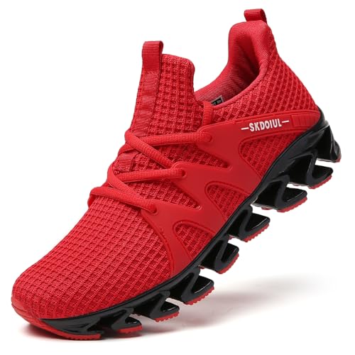 Image of SKDOIUL Running Shoes for Men Mesh Breathable Trail Runners Fashion Sneakers