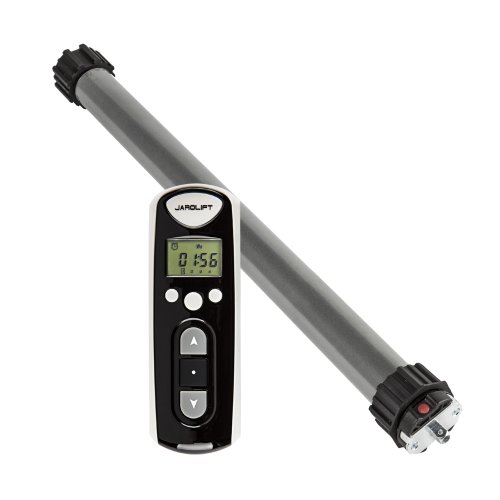 JAROLIFT 4x Elektronischer Funk-Rollladenmotor TDEF 10/14 inkl. Funkhandsender Timer 4-Kanal TDRCT 04